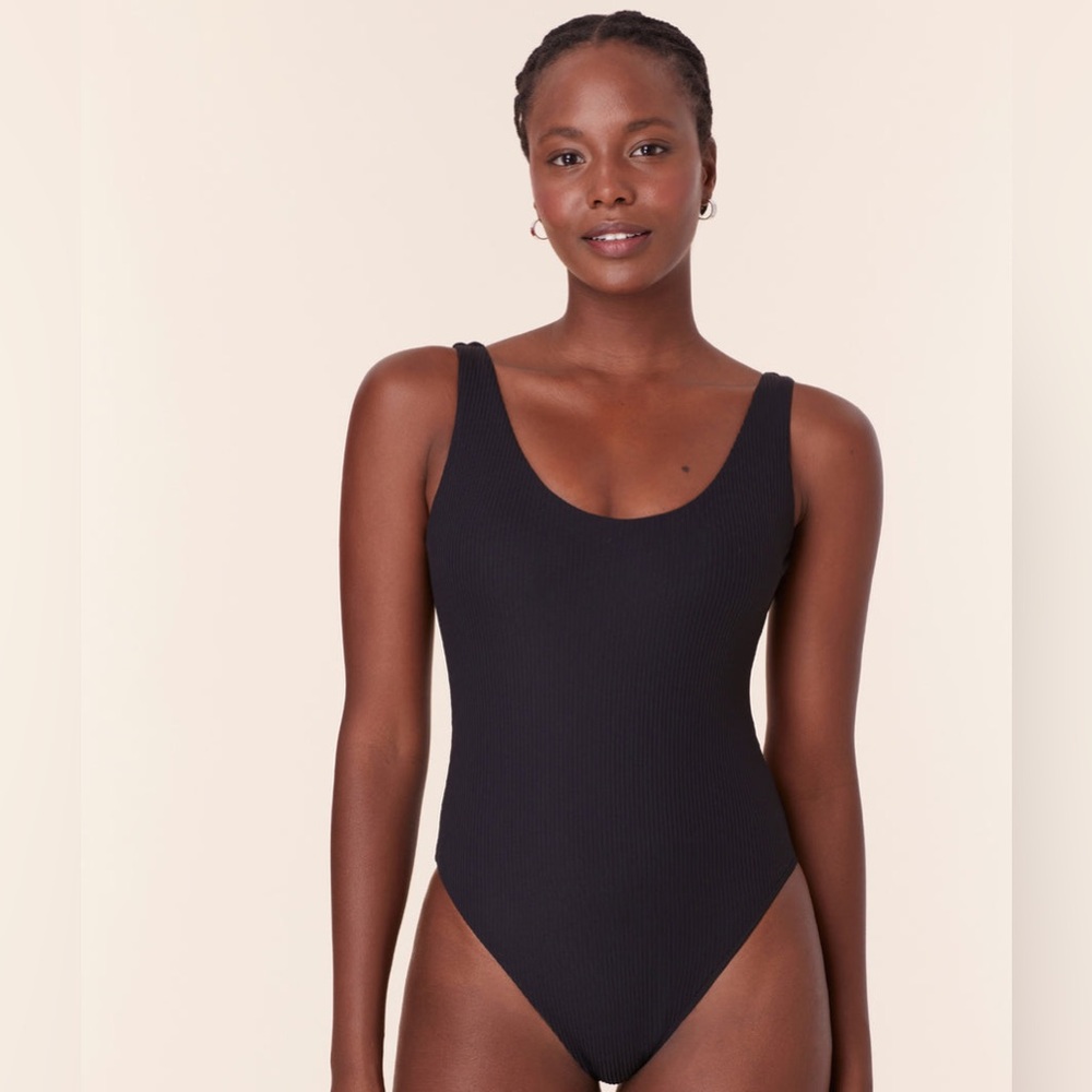 Andie Black Women's One Piece Swimsuit